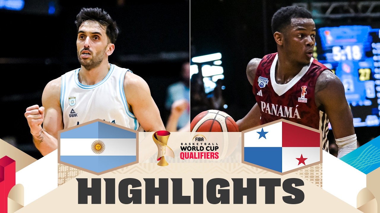 Argentina 🇦🇷 v Panama 🇵🇦 | Highlights | FIBA Basketball World Cup 2027 Americas Qualifiers