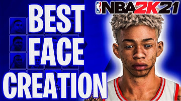 The OFFICIAL BEST DRIPPY FACE CREATION TUTORIAL IN NBA 2K21!  LOOK LIKE A DRIBBLE GOD😱 NBA 2K21!