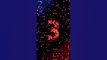 Blender Geometry Nodes Countdown Animation #blender3d #animation #3dart #motiongraphic