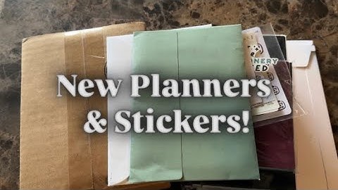 Plan With Me | 2026 Planner Options | Unboxing | Haul | B6 B6 Slim Weeks | #planwithme #unboxing 