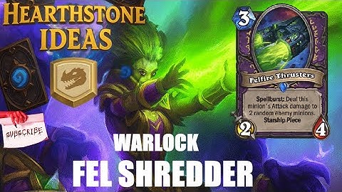 Fel Shredder - Warlock ®Standaard Hearthstone Gameplay