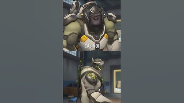 Winston and Genji interaction - Storm Rising