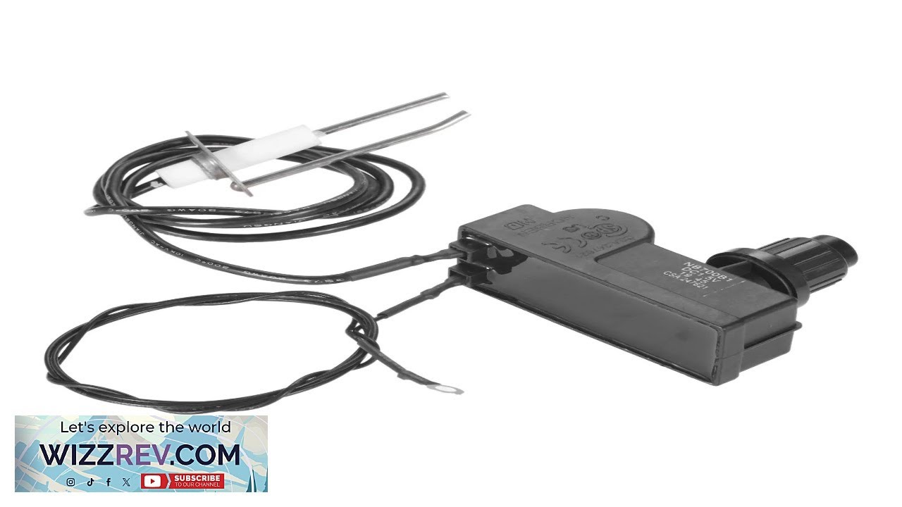 Комплект для сборки кнопки зажигания 36 дюймов с 2 розетками и проводом заземления