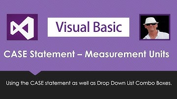 VB Case Statement and Drop Down List Combo Boxes Beginners Tutorial