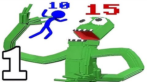 Stickman Tower : Hero Craft War - Walkthrough Part 1 Levels 1-20 - Android ios Gameplay