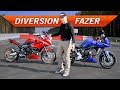 FZ6 FAZER vs XJ6 DIVERSION. Тест-драйв от Jet00CBR