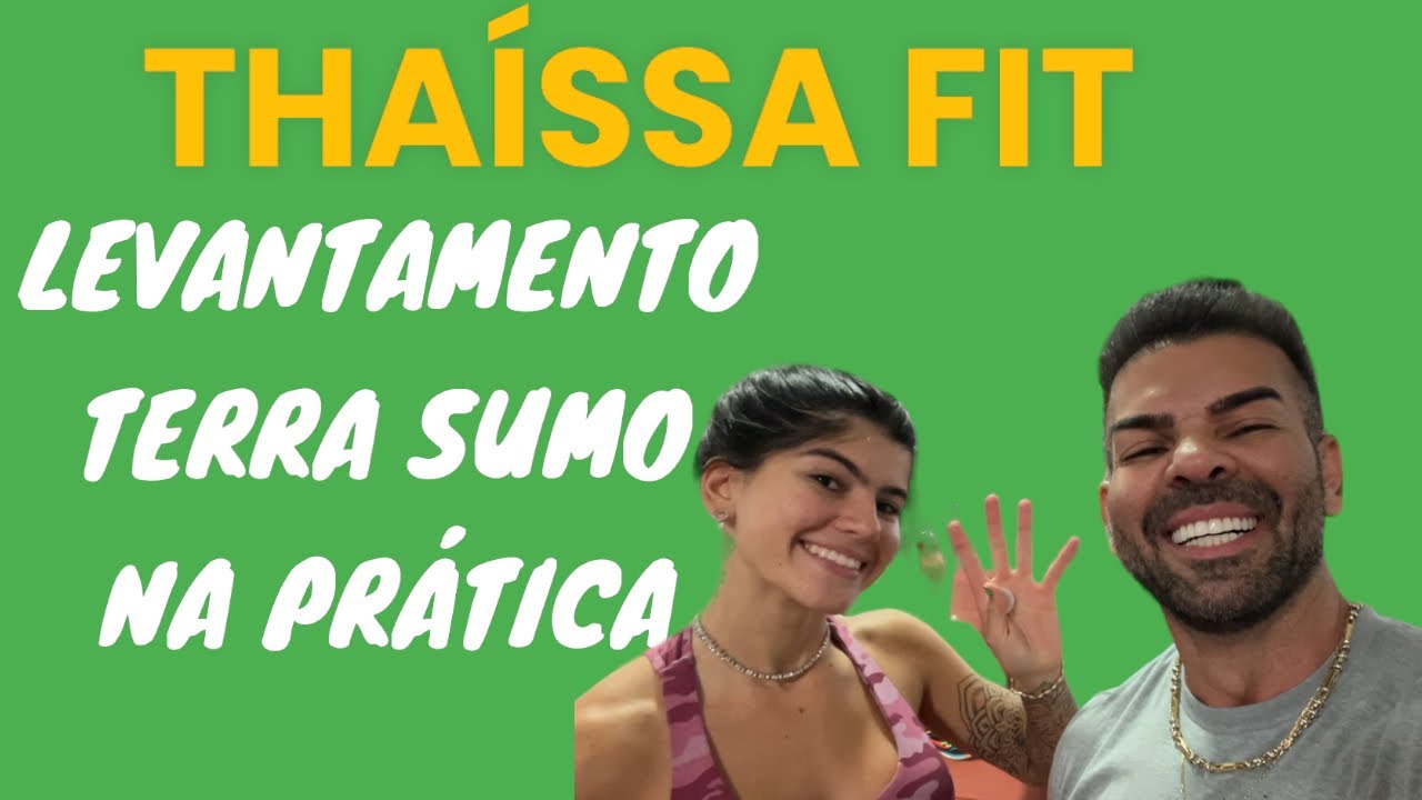 SUMÔ DEADLIFT/ LEVANTAMENTO TERRA SUMO COM THAÍSSA FIT #shorts