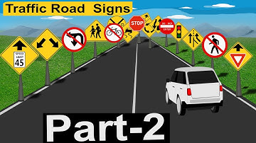 40 Important Road Signs|| Traffic Signs and Their Meanings Part-2#Trafficsign #RoadSigns