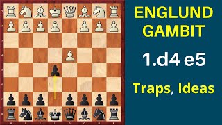 TRAPS IN THE ENGLUND GAMBIT Armadilhas no Gambito Englund #chess #xadr