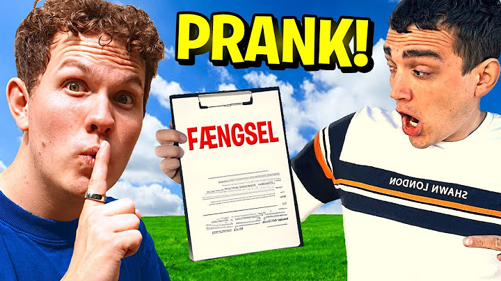 Ronnie Skal i Fængsel PRANK!