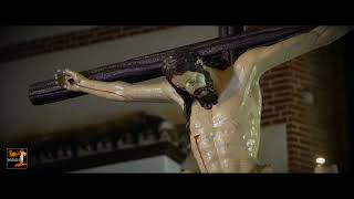 Cristo de Ánimas de Ciegos en el Vía Crucis de la Agrupación de Cofradías