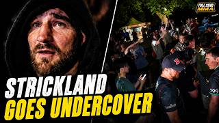Sean Strickland Went Undercover At UFC Freedom 250... And This Happened