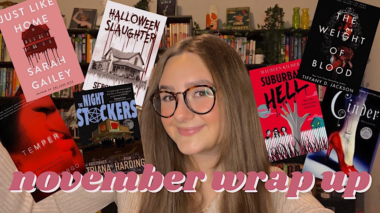 NOVEMBER WRAP UP 2022 | all about the 14 books i read this month!