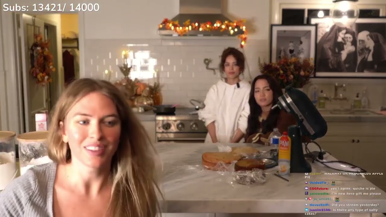 Cinna |  BAKING OUR PARTY CAKE WITH QT! 🍰 SISATHON 2 DAY  | 11/09/25 | VOD#8