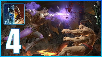 MORTAL KOMBAT: A Fighting Game‏‏ Gameplay walkthrough - Part 4 (iOS, Android)