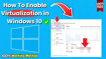 how to enable virtualization in windows 10