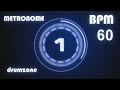드럼존 메트로놈 60 BPM Metronome Click Voice 1 Hour 