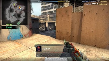 3K retake with ninja defuse ESEA pug - De_overpass