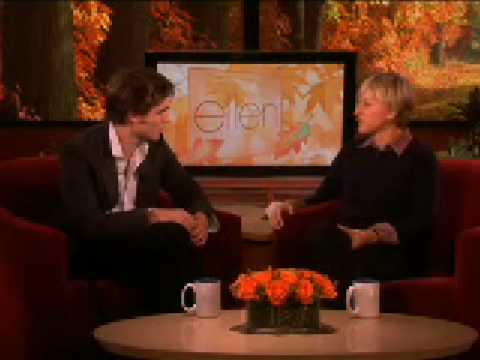 Robert Pattison on Ellen!