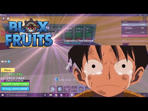 Becoming a fleet admiral in Blox Fruits! 