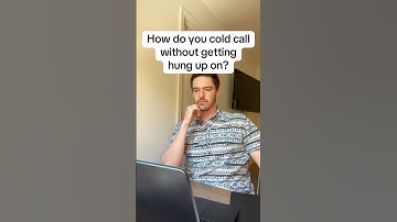 How do you cold call without getting hung up on?
