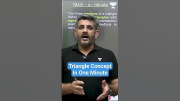 Learn the Concept of Triangles in One Minutes | Math-a-Minute #triangle #geometry #mathstricks