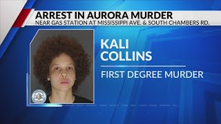 Woman arrested in killing near 7-Eleven in Aurora