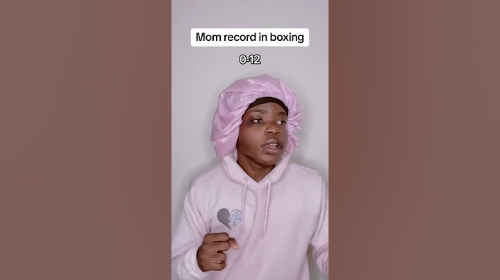 When your dad have a boxing record 😂