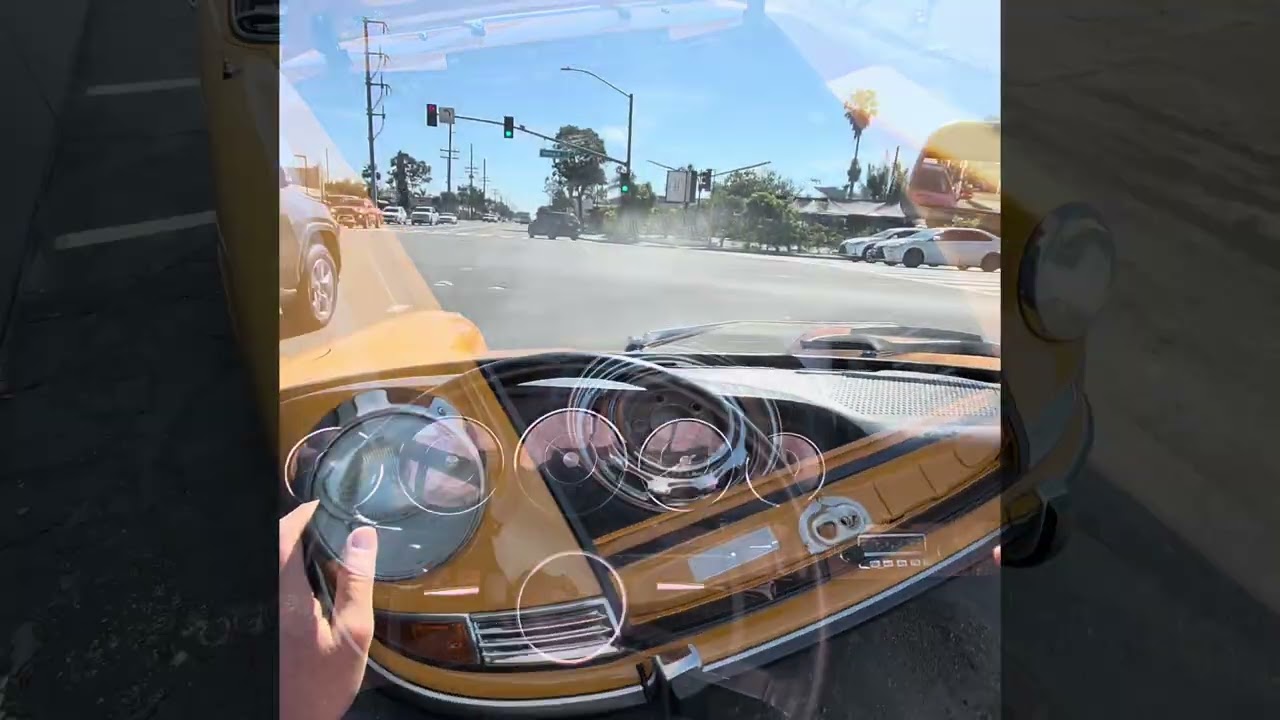 1966 Porsche 911 Coupe Bahama Yellow/Black