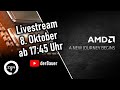 AMD Ryzen 5000  Vorstellungsstream (de) - Was wird AMD neues zeigen?