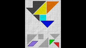 🧩Tangram Puzzle Challenge!🧩[055] #puzzle #TangramChallenge #tangram #brainteaser #braintestsolution