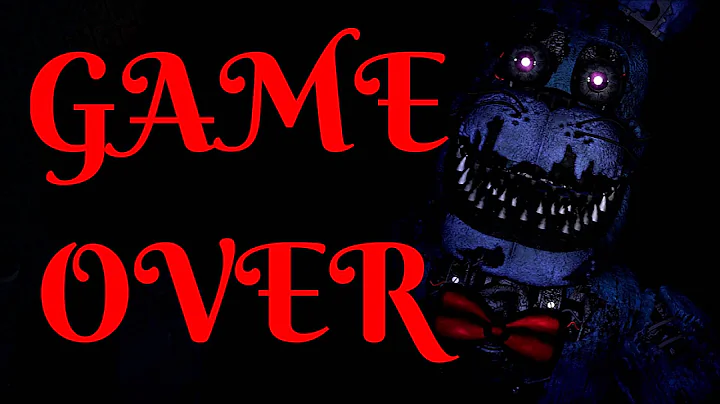 "GAME OVER" | FNAF 4 SONG | NIGHTCORE EDIT! | SONG BY DAGAMES!