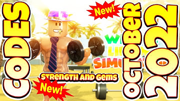 NEW CODES 💪 Weight Lifting Simulator 3 By Muzzle, Roblox GAME, ALL SECRET CODES, ALL WORKING CODES
