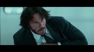 John Wick 2 Assassins come after John Wick (HD)