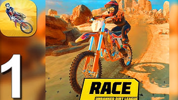 Dirt Bike Unchained - Gameplay Walkthrough Part 1 (Android,iOS)
