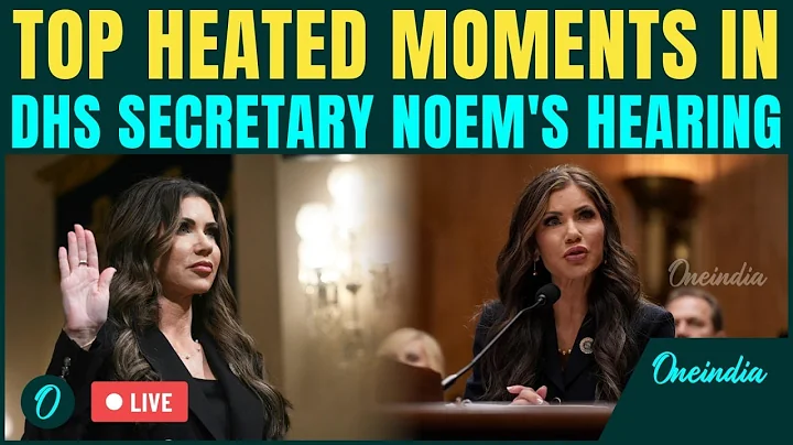 HEATED KRISTI NOEM HEARING LIVE: Noem Faces Explosive Clash With Democrats Over Deportations
