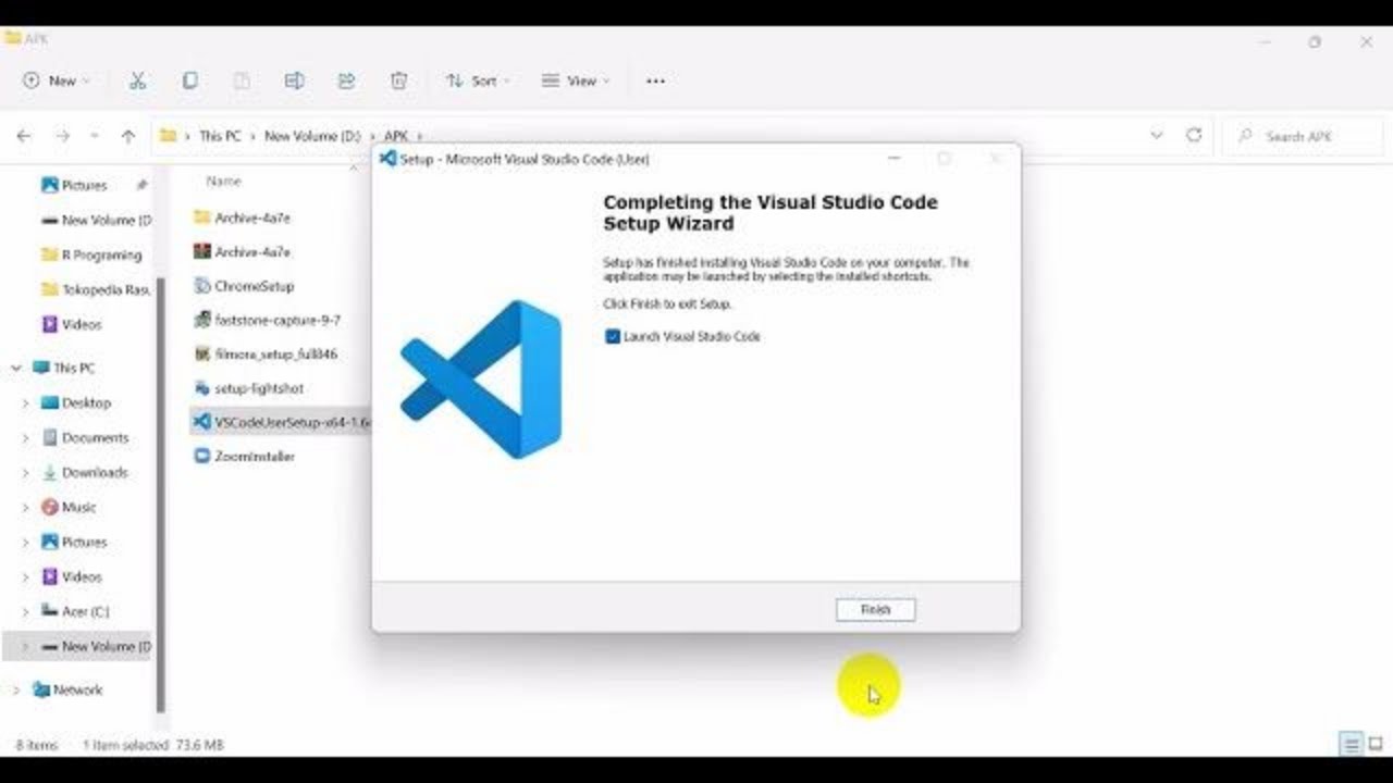 How to Install Visual Studio Code for Windows - YouTube