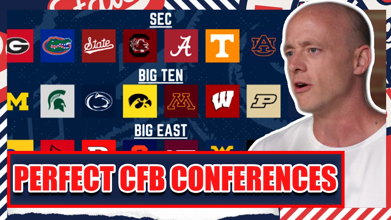 Josh Pate Realigns EVERY College Football Conference - Josh Pate's College Football Show