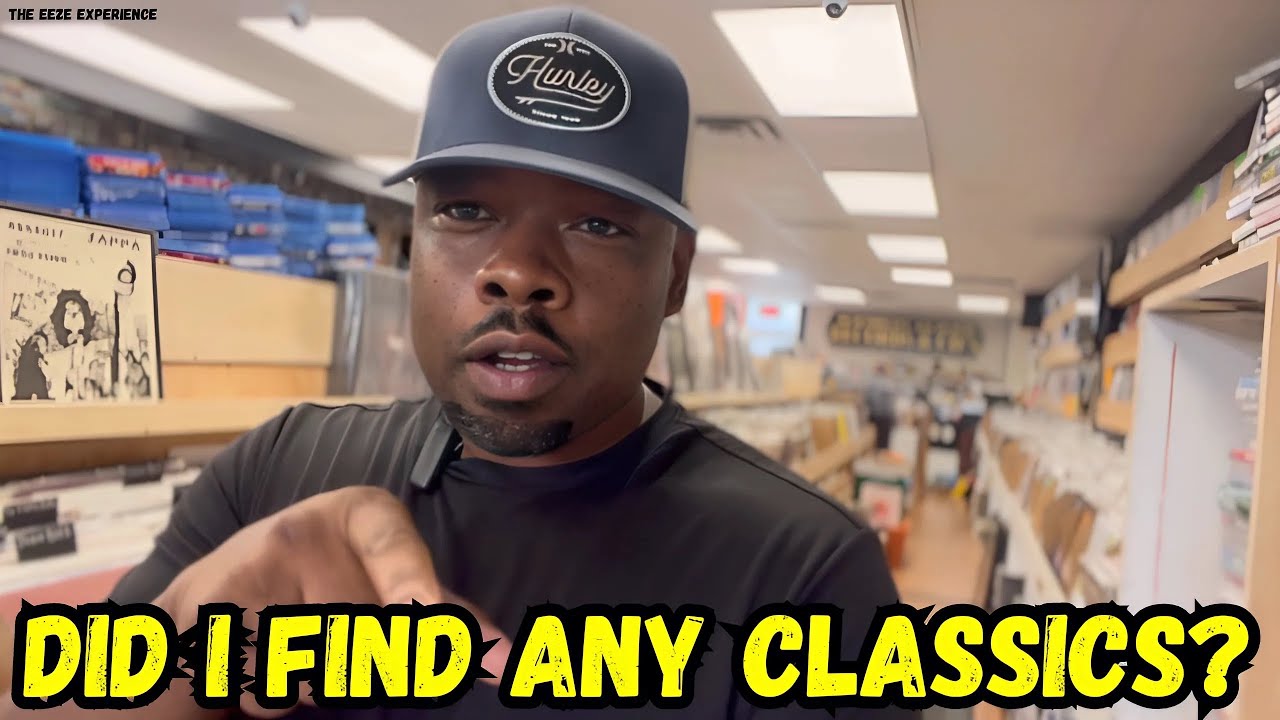 Record Store Adventure!| Nas,Jay-Z, Anita Baker, Robert Glasper, etc.‼️🔥🔥🔥