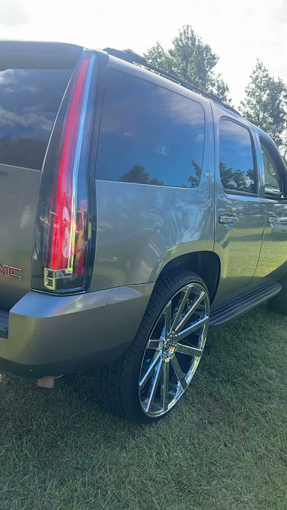 This Yukon Is Getting Down 🔊🔊#bassmusic #bigrims #fyp