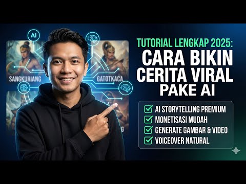 Cara Membuat Konten Cerita Legendaris Indonesia Pakai AI GRATIS (Generate Gambar & Video)