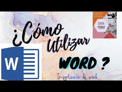 ¿Cómo utilizar Word? | Tutorial Microsoft Office (Word) - YouTube