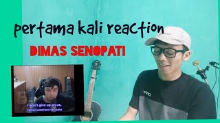 Dimas Senopati Bawain Lagu I Won't Give Up - Jason Mraz (reaction ome tv Dimas senopati)