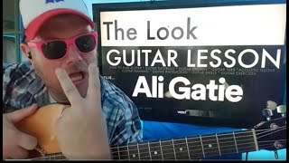 How To Play The Look - Ali Gatie,  Kehlani Guitar Tutorial (Beginner Lesson!)