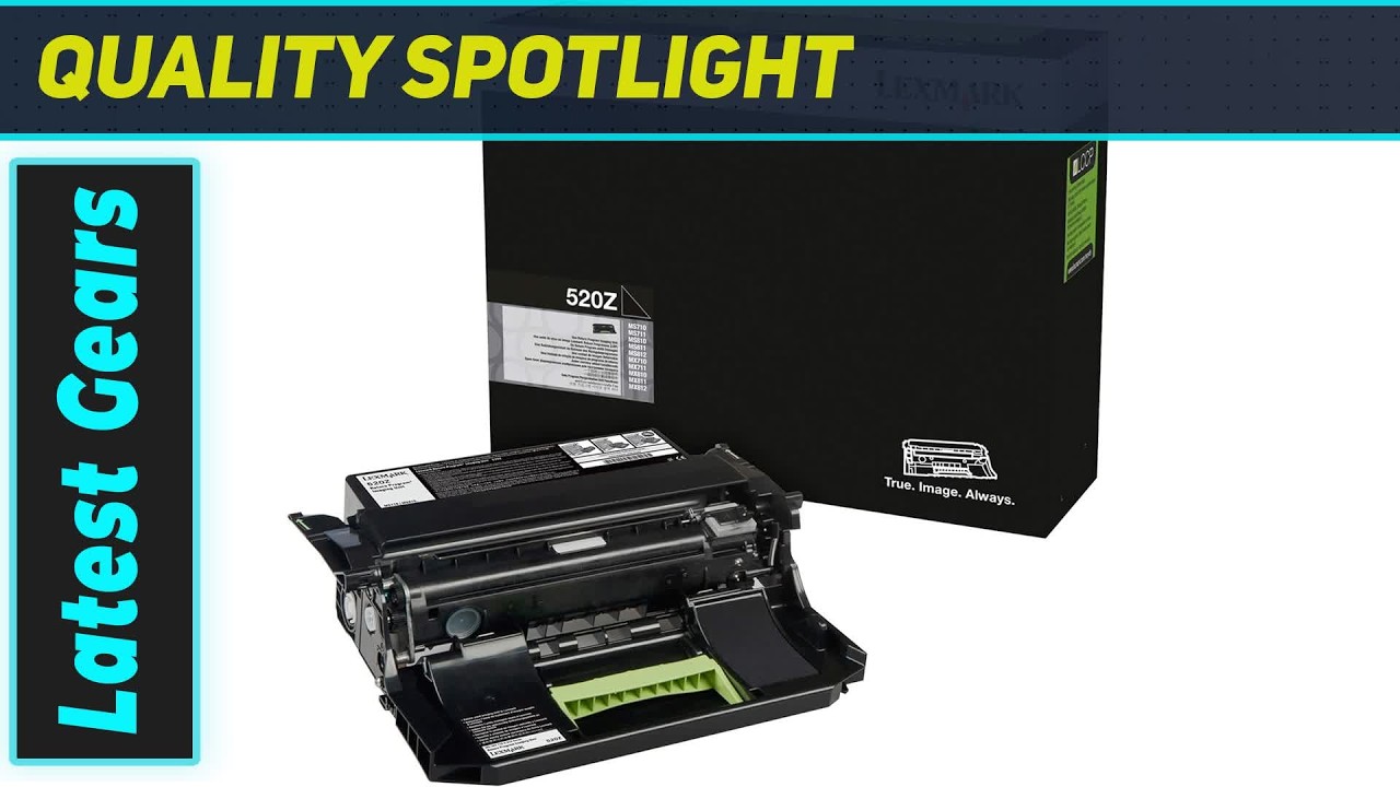 Lexmark 52D0Z00: The Black Imaging Unit That Delivers - YouTube