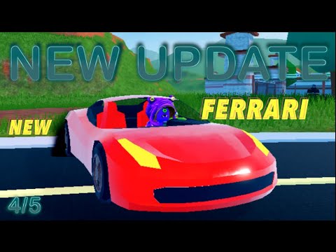 NEW UPDATE 4/5 Remodeled FERRARI! - Roblox Jailbreak - YouTube