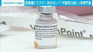 コロナ変異種「ワクチン効かない可能性低い」専門家(2020年12月23日)