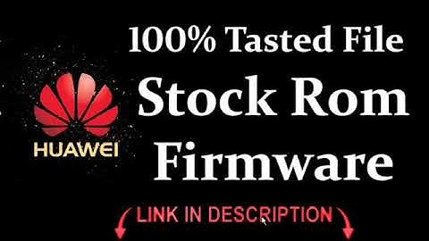 Huawei Enjoy 10 ART-AL00 Flash File Firmware Stock Rom - Hang On Logo Fix Restart Fix