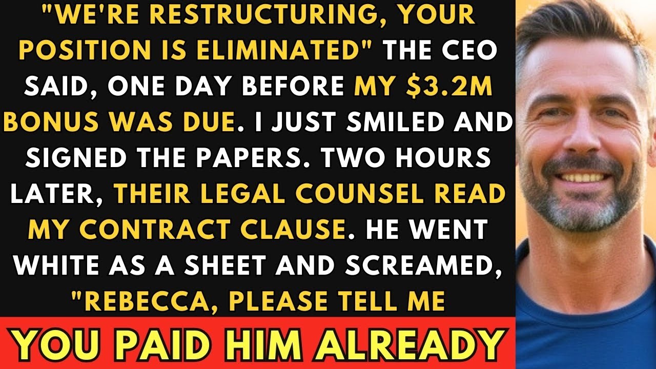 Fired Before My $3 2M Bonus  The Legal Clause That Backfired