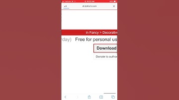 How to download fonts to vont